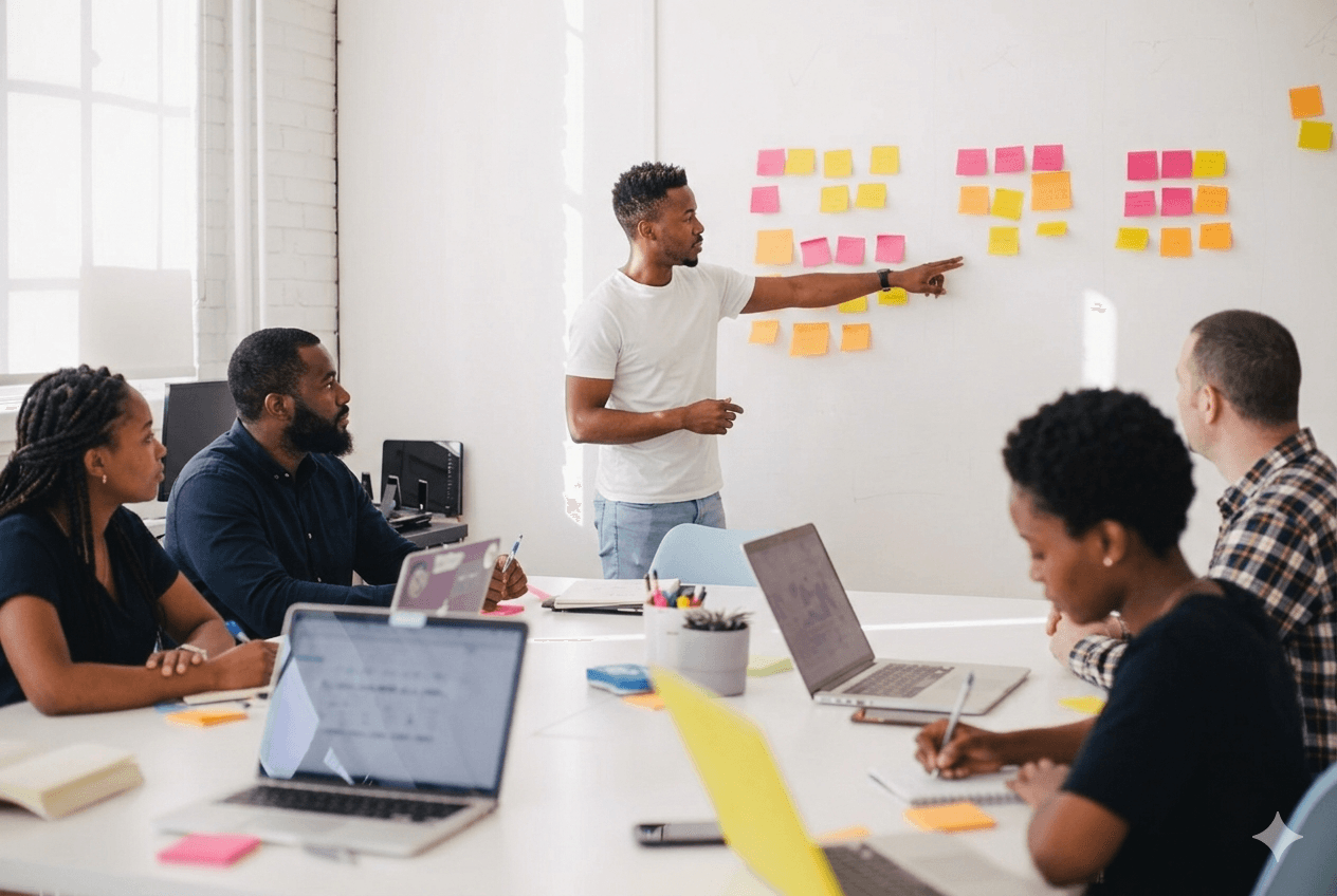 BoostSiteSEO team collaborating