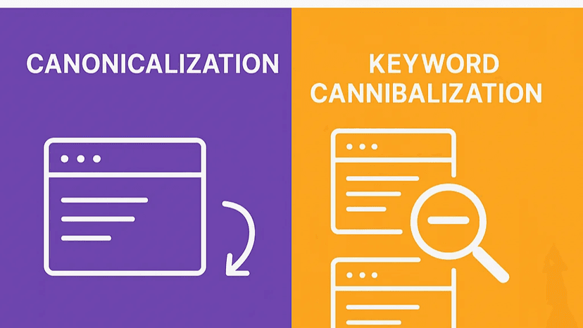 Canonicalization vs Keyword Cannibalization Key SEO Fixes and Examples